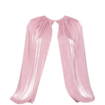 Bolero drappeggiato in rosa Costarellos - donna 