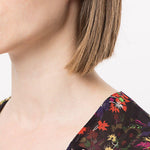 Orecchini a bottone con logo in oro Tory Burch -  donna 