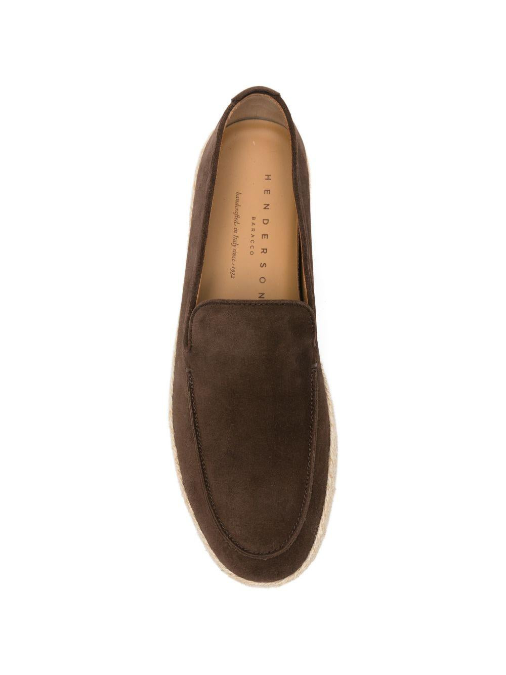 Mocassini in pelle Henderson baracco - uomo<BR/> 