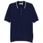 Polo a maniche corte in blu Grayed - uomo 