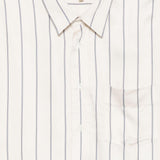 Camicia New Base a righe in bianco crema Sunflower - uomo 