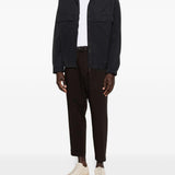 Pantaloni a righe in marrone and Wander - uomo 
