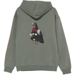 Felpa con cappuccio pigeon in grigio Oamc peacemaker - uomo 