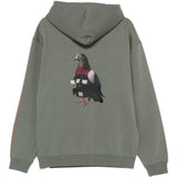 Felpa con cappuccio pigeon in grigio Oamc peacemaker - uomo 