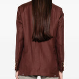 Blzer doppiopetto in bordeaux Briglia 1949 - donna 
