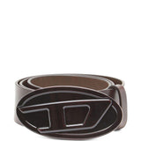 Cintura B-1DR con fibbia ovale in marrone Diesel - unisex 