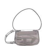 Borsa a spalla 1 dr trasparente in grigio Diesel - donna 