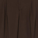 Pantaloni con fibbia e pieghe in marrone Briglia 1949- donna 