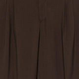 Pantaloni con fibbia e pieghe in marrone Briglia 1949- donna 