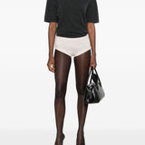 Pantaloncini in maglia in bianco Rowen rose - donna 
