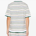 Polo a righe  in bianco Casablanca - uomo 