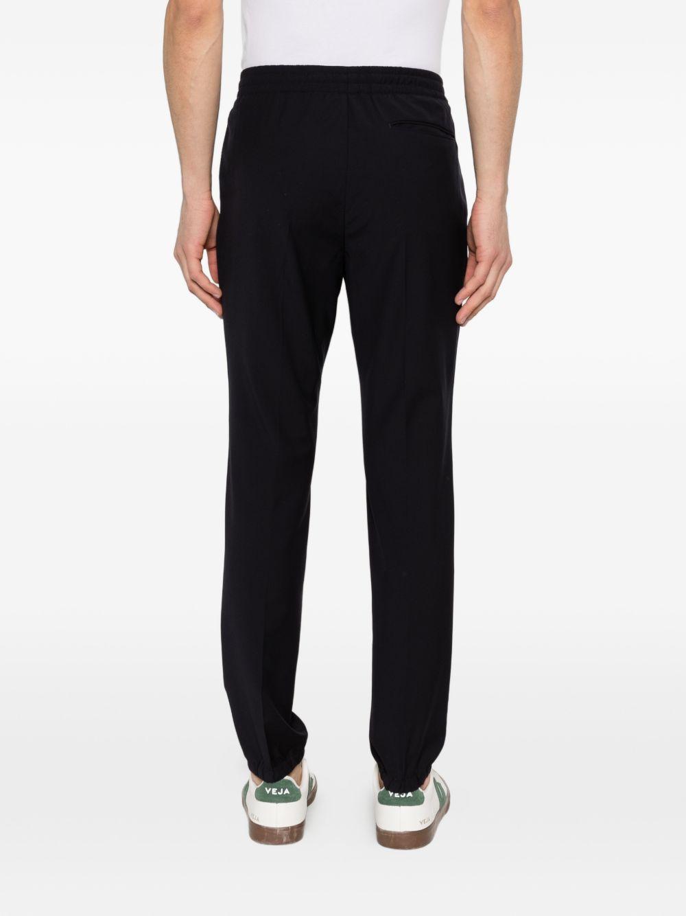 Pantaloni con chiusura nascosta in blu Zegna - uomo 