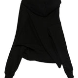 Felpa con design asimmetrico in nero Junya watanabe - donna 