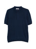 Polo a maniche corte in blu Kangra - uomo