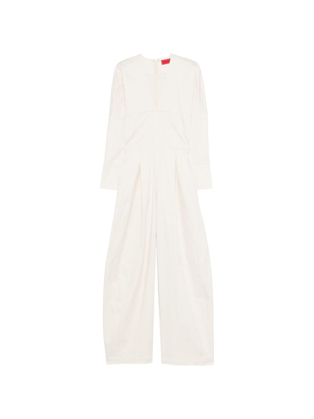 Tuta intera con scollo a V in beige The latest - donna 