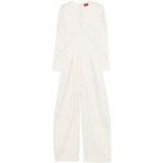 Tuta intera con scollo a V in beige The latest - donna 
