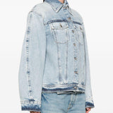 Giacca denim cloro in azzurro Max Mara Sportmax- donna 