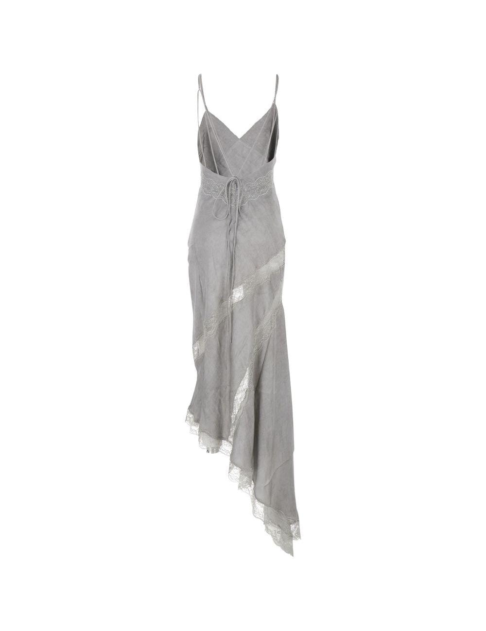 Abito Rosetta asimmetrico in grigio The Andamane - donna 
