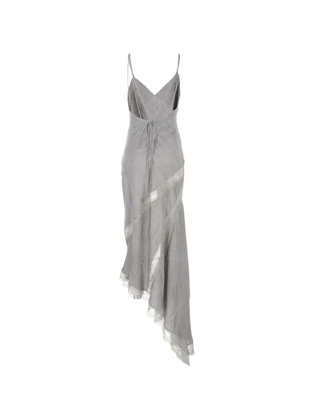 Abito Rosetta asimmetrico in grigio The Andamane - donna 