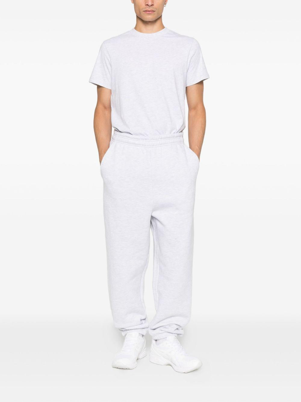 Pantaloni con vita elasticizzata in grigio Entire studios - unisex 
