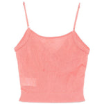 Canotta in maglia con dettaglio a fiocco in rosa Shushu/tong - donna 