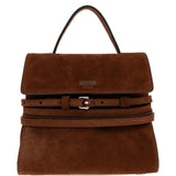 Borsa a mano piccola Tie Me in marrone Moschino - donna 