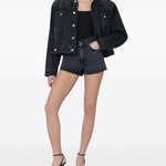 Shorts denim in nero Haikure - donna 