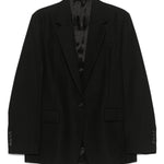 Blazer sartoriale monopetto in nero Toteme - donna 