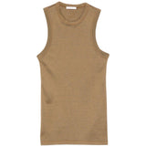 Canotta girocollo in marrone Haikure - donna 