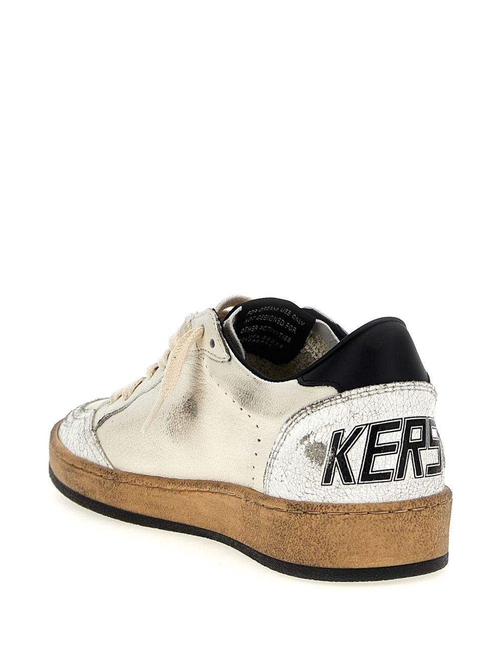 Sneakers ball star in bianco 