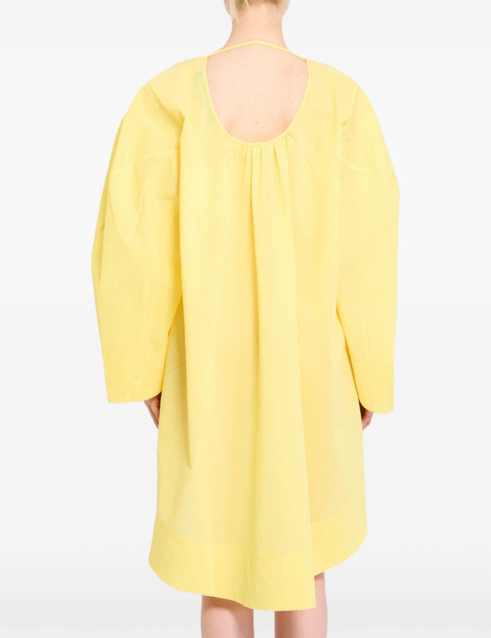 Abito con scollo a V la robe paysan in giallo Jacquemus - donna 