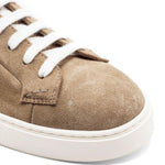 Sneakers in pelle scamosciata in beige Doucal's - uomo 