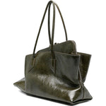 borsa a spalla la passeggiata medium in verde The Attico - donna 
