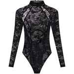 Body in pizzo vivian-utlt in nero Diesel - donna 