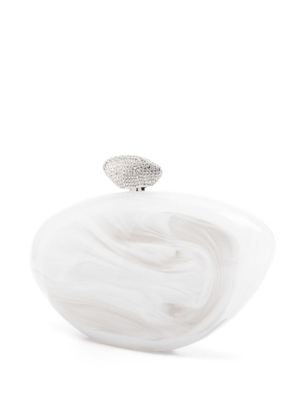 Clutch Armonia in bianco Benedetta Bruzziches - donna 
