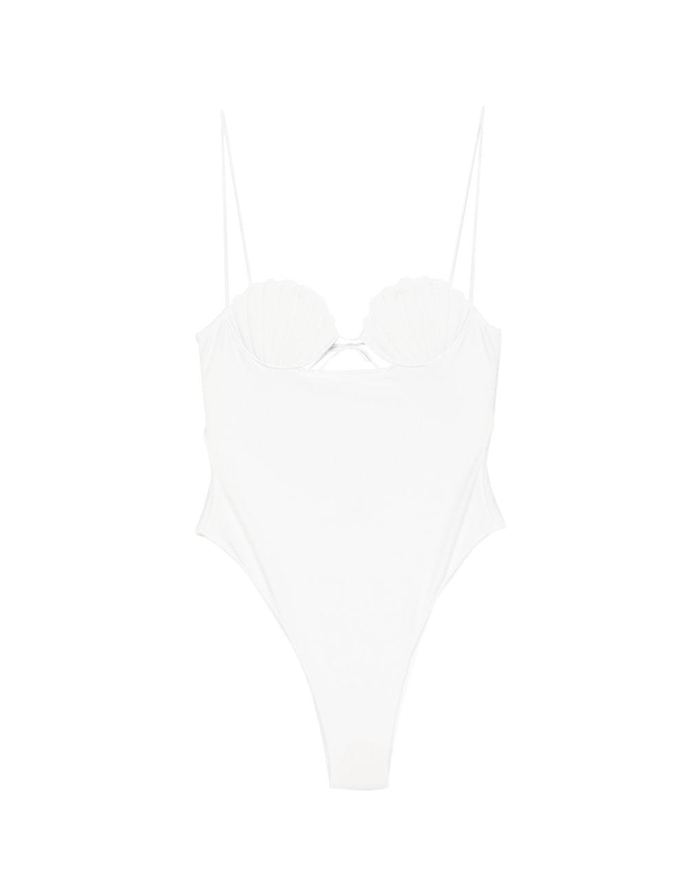 Costume da sposa shell in bianco Oséree - donna 