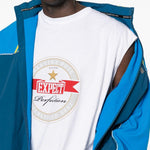 Giacca sportiva con zip in blu Martine rose- uomo 