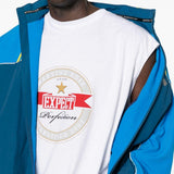 Giacca sportiva con zip in blu Martine rose- uomo 