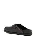 Mules in pelle con fibbia in nero Birkenstock 1774 - uomo 