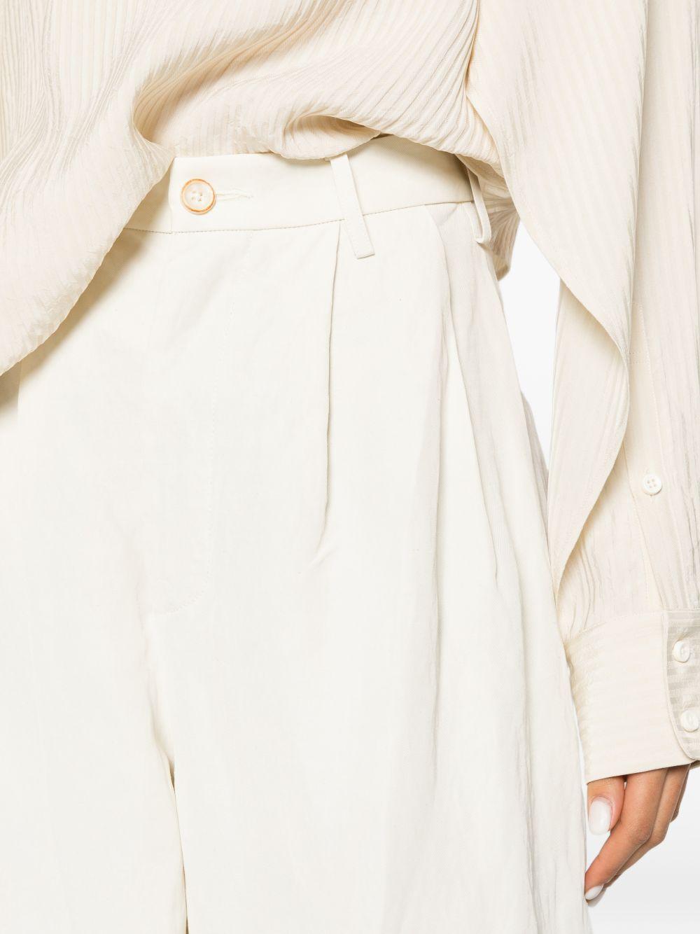 Pantaloni Palazzo Paella in bianco Uma wang  - donna 