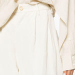 Pantaloni Palazzo Paella in bianco Uma wang  - donna 