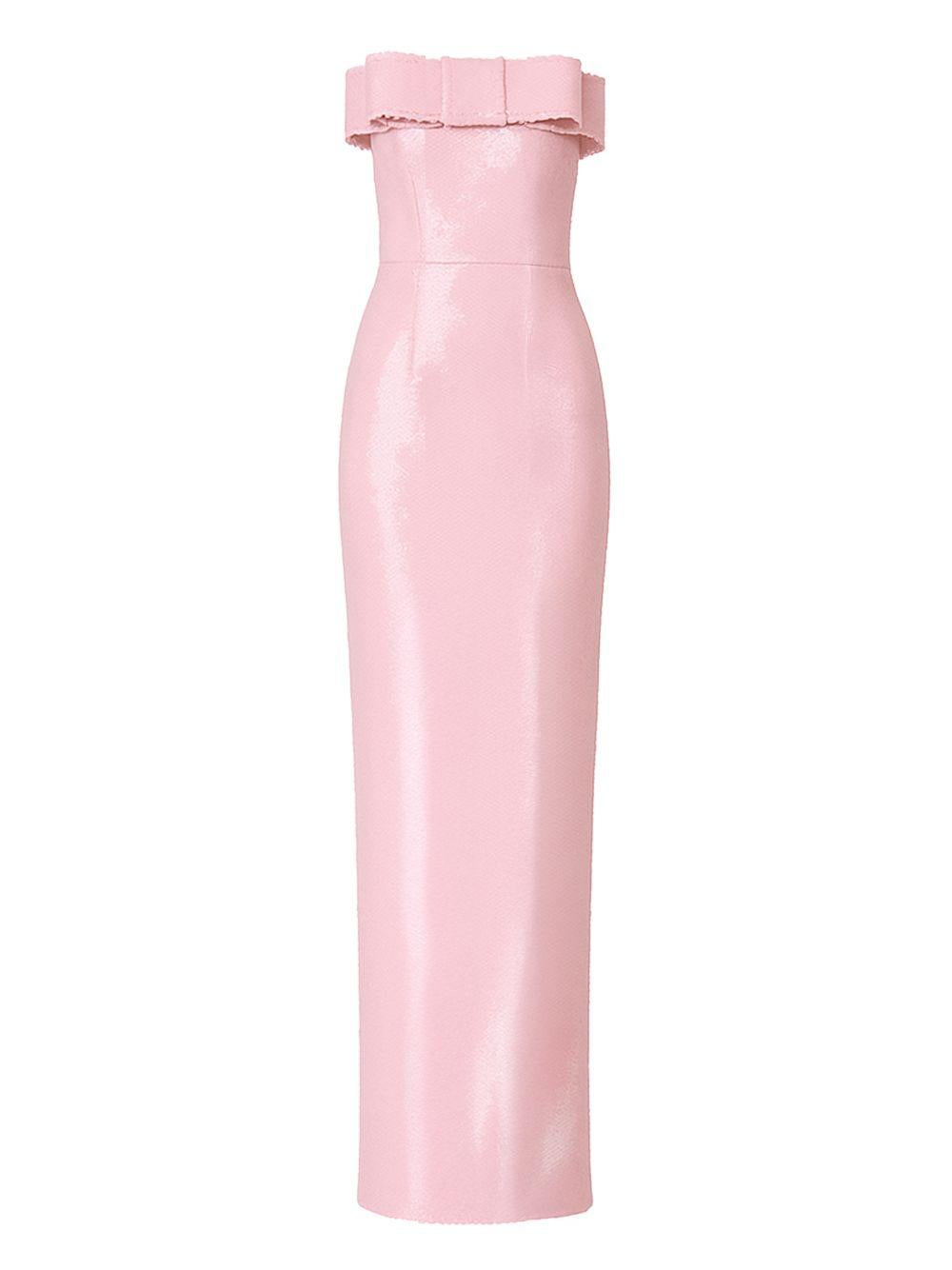 ABITO LUNGO SISU CON PAILLETTES IN ROSA THE NEW ARRIVALS ILKYAZ OZEL - DONNA 