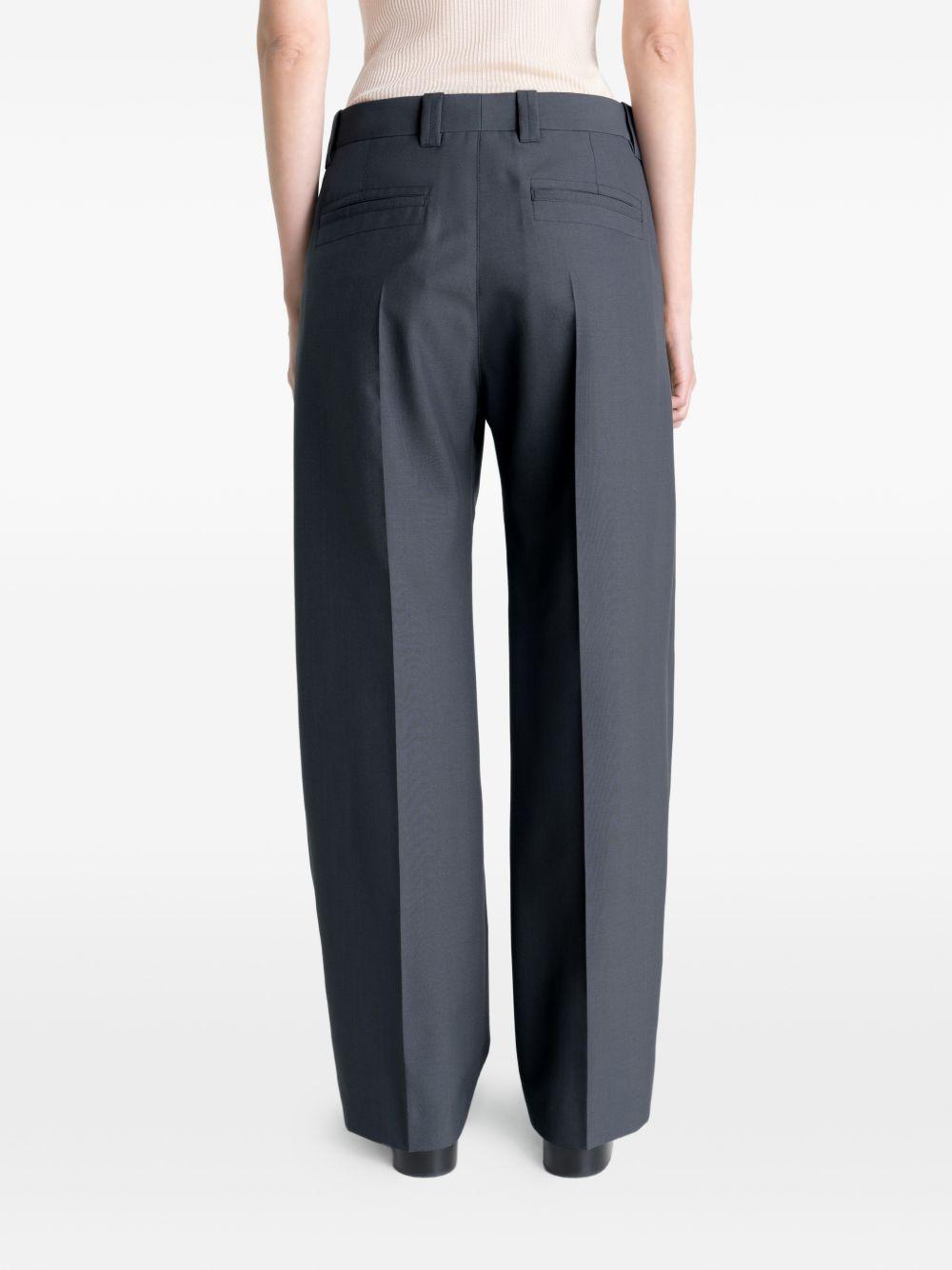 Pantaloni sartoriali dritti con pinces in grigio Lemaire - donna 