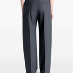 Pantaloni sartoriali dritti con pinces in grigio Lemaire - donna 