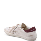 Sneakers Superstar in avorio e bordeaux Golden goose - uomo 
