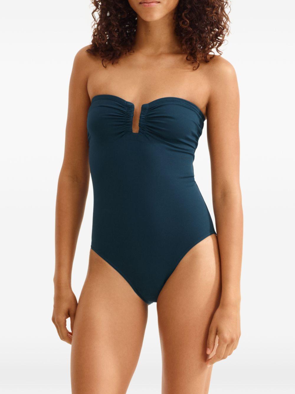 Costume intero Cassiopée in blu ottanio 