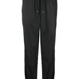 Pantaloni elasticizzati con coulisse in nero Rains - donna 
