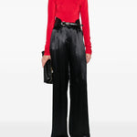 Body a collo alto ziggy in rosso The andamane - donna 