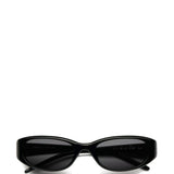 Occhiali da sole dele con montatura ovale in nero Chimi - unisex 