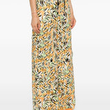 Pantaloni dritti con stampa in multicolore di Marni - donna 